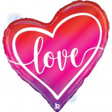 Сердце омбре LOVE (Grabo Италия) БФ УП