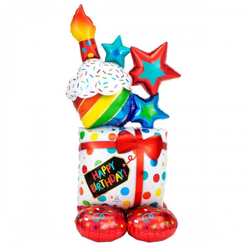 Стоячий шар Happy Birthday (под воздух) Anagram (США) Стоячий шар Happy Birthday (под воздух) Anagram (США)