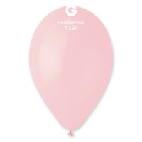 10" (25см)/107 куля латексна пудрово-рожевий (100шт) Gemar (Італія)