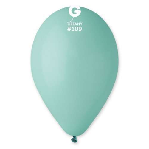 10" (25см)/109 куля латексна пастель тіффані (100шт) Gemar (Італія) 10" (25см)/109 куля латексна пастель тіффані (100шт) Gemar (Італія)
