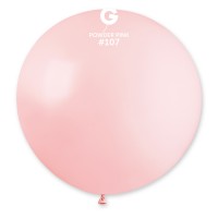 G30 31" (80см) /107 пастель пудрово-рожева БЕЗ смужок Gemar (Італія)
