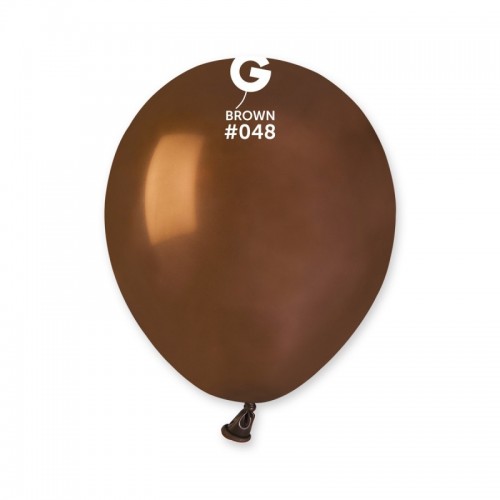 5" (13см)/48 куля латексна пастель коричнева (100шт) Gemar (Італія) 5" (13см)/48 куля латексна пастель коричнева (100шт) Gemar (Італія)