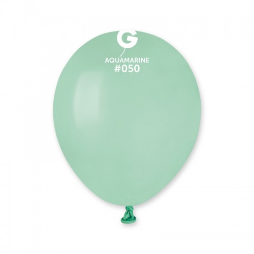 5" (13см)/50 шар латексный пастель аквамарин (100шт) Gemar (Италия) 5" (13см)/50 шар латексный пастель аквамарин (100шт) Gemar (Италия)