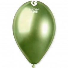 13" (33см) шар латексный ХРОМ Киви/105 Gemar (Италия) (50шт)