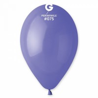 10" (25см)/75 куля латексна пастель барвінок (100шт) Gemar (Італія)