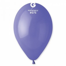 10" (25см)/75 куля латексна пастель барвінок (100шт) Gemar (Італія)