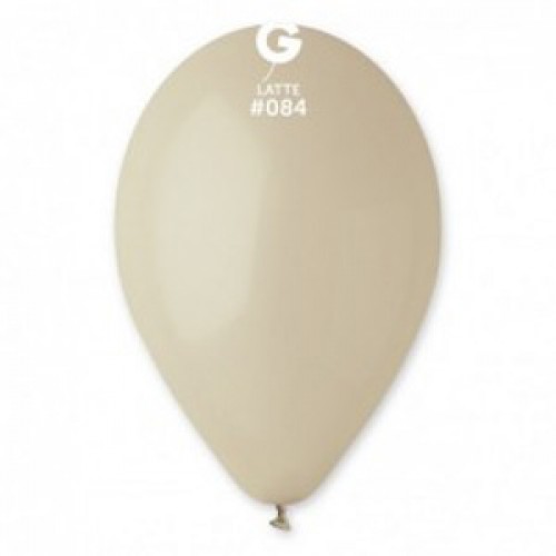 10" (25см)/84 шар латексный пастель латте (100шт) Gemar (Италия) 10" (25см)/84 шар латексный пастель латте (100шт) Gemar (Италия)
