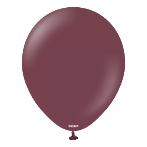 Kalisan 5" (13см) Бургундия пастель Burgundy (100шт) Kalisan 5" (13см) Бургундия пастель Burgundy (100шт)