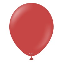 Kalisan 12" (30см) Пастель глибокий червоний Deep Red (50шт)