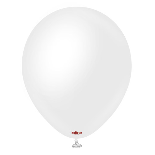 Kalisan 11" (28см) Сатин снежно-белый (50шт) Kalisan 11" (28см) Сатин снежно-белый (50шт)