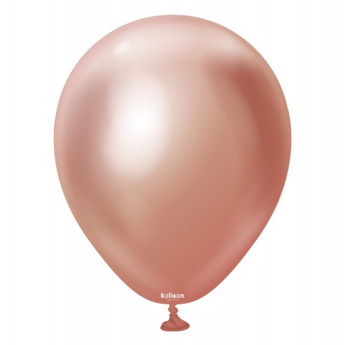 Kalisan 5" (13см) Mirror ХРОМ розовое золото Rose gold (100шт) Kalisan 5" (13см) Mirror ХРОМ розовое золото Rose gold (100шт)