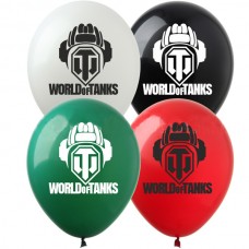 12" (30см) World Of Tanks (25шт)