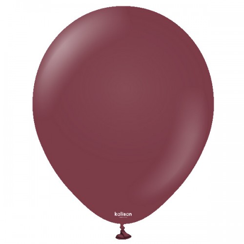 Kalisan 12" (30см) Бургундия пастель Burgundy (50шт) Kalisan 12" (30см) Бургундия пастель Burgundy (50шт)