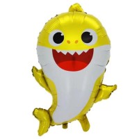 Акуленок желтый 70х48см baby shark (Китай БФ) УП