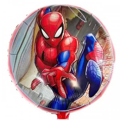 18" (45см) Круг Человек паук над улицей (Китай)| 18" (45см) Круг Человек паук над улицей (Китай)|