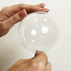 Куля bubble / баблс 5" (12см) Китай (реальний розмір 10см) Bobo червона уп