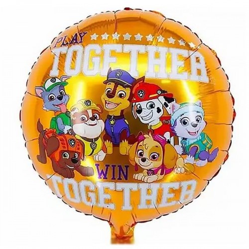 18" (45см) Щенячий патруль команда на желтом (Китай) 18" (45см) Щенячий патруль команда на желтом (Китай)