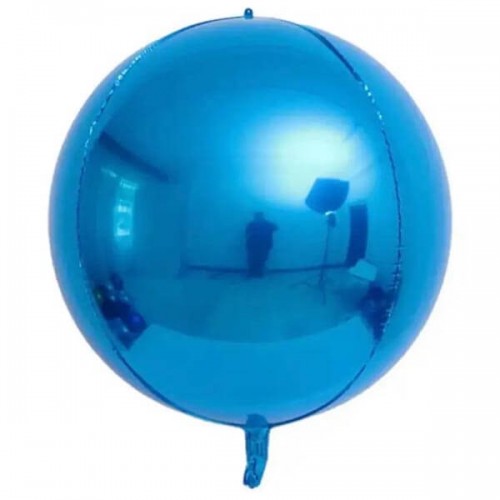 3d сфера б/рис 22" (56см) синяя (Китай) без УП 3d сфера б/рис 22" (56см) синяя (Китай) без УП