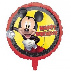 18" (45см) HB Микки Маус на желто-черном (Китай)