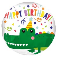 18" (45см) HB крокодил на білому (Китай)