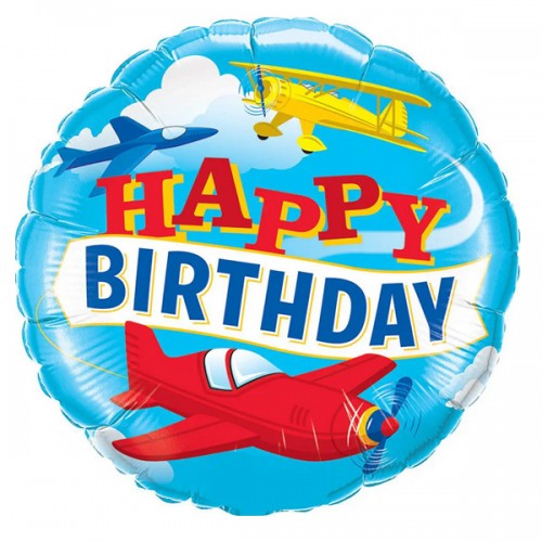 18" (45см) HB самолетики на голубом (Китай) 18" (45см) HB самолетики на голубом (Китай)