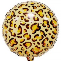 18" (45см) Круг леопардовый узор (Китай)