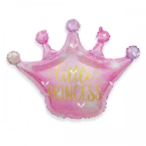 Корона розовая Little Princess 70х68см (Китай БФ) УП Корона розовая Little Princess 70х68см (Китай БФ) УП