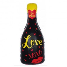 Пляшка шампанського Love 82х38 см (Китай БФ) УП