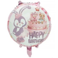 18" (45см) HB зайка и тортик (Китай)