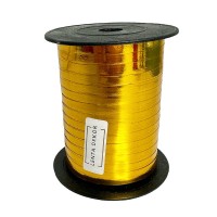 Лента для шариков золото металлик (150м) Украина