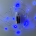 Гірлянда нитка роса синий на батарейках (3м 30 led)