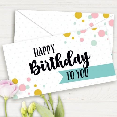 Конверт подарочный HB to you (5шт) Конверт подарочный HB to you (5шт)