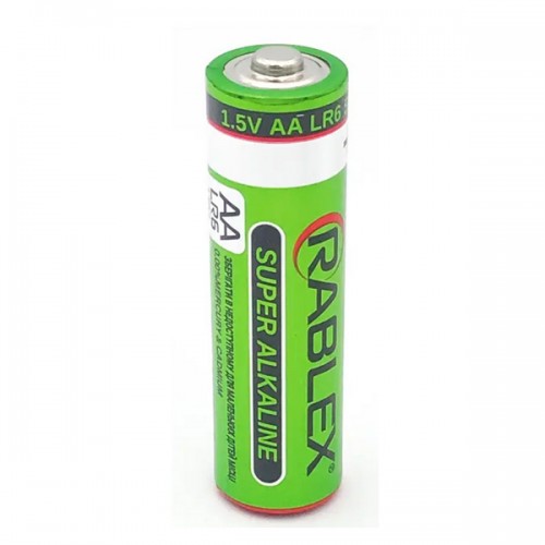 Батарейка (1шт) RABLEX Alkaline AA LR6 (пальчикова) Батарейка (1шт) RABLEX Alkaline AA LR6 (пальчикова)