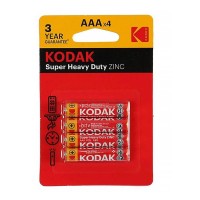 Батарейка (4шт) KODAK R-03 AAА (мини пальчиковая)