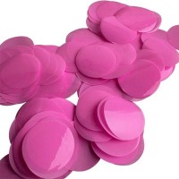 Конфетті кружечки рожеві (35мм) 50гр