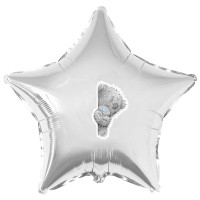 Наклейка кольорова Тедді на кулю 18 "(45см)