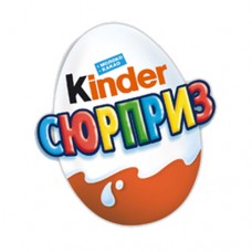 Наклейка на коробку кіндер сюрприз (42см)