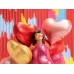 Сердце золотое 75x64см (PartyDeco Польша) БФ УП
