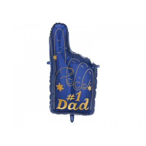 Тато #1 Dad 44x82см (PartyDeco Польща) БФ УП Тато #1 Dad 44x82см (PartyDeco Польща) БФ УП