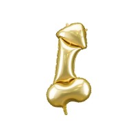 Містер Пі-Пі золото 55,5х112см (PartyDeco Польща) БФ УП