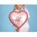 18" (45см) Серце Mom To be рожеве (PartyDeco Польща) УП 18" (45см) Серце Mom To be рожеве (PartyDeco Польща) УП