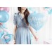 18" (45см) Серце Mom To be блакитне (PartyDeco Польща) УП 18" (45см) Серце Mom To be блакитне (PartyDeco Польща) УП