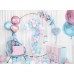 18" (45см) Серце Mom To be блакитне (PartyDeco Польща) УП 18" (45см) Серце Mom To be блакитне (PartyDeco Польща) УП