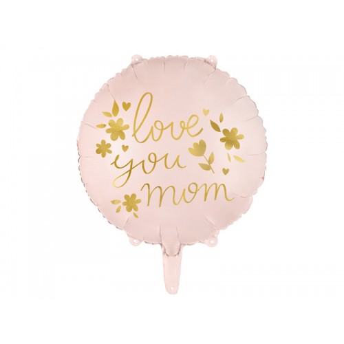 18" (45см) Коло Love you mom (PartyDeco Польща) УП 18" (45см) Коло Love you mom (PartyDeco Польща) УП
