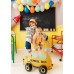 Стояча куля Шкільний автобус 36х66см (PartyDeco Польща)