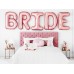 PartyDeco Bride літери рожеве золото 280х86см УП PartyDeco Bride літери рожеве золото 280х86см УП