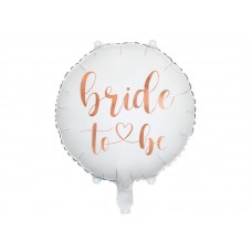 18" (45см) коло Bride to be білий (PartyDeco Польща) УП
