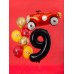 PartyDeco Цифра 9 чорна (100см) УП PartyDeco Цифра 9 чорна (100см) УП