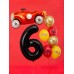 PartyDeco Цифра 6 чорна (100см) УП PartyDeco Цифра 6 чорна (100см) УП