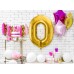PartyDeco Цифра 0 золото (100см) УП